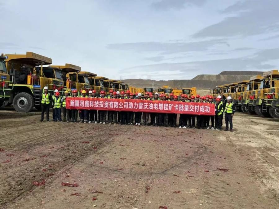 節(jié)能新標(biāo)桿，技術(shù)高集成！雷沃重工新能源礦卡交付新疆大型煤礦！